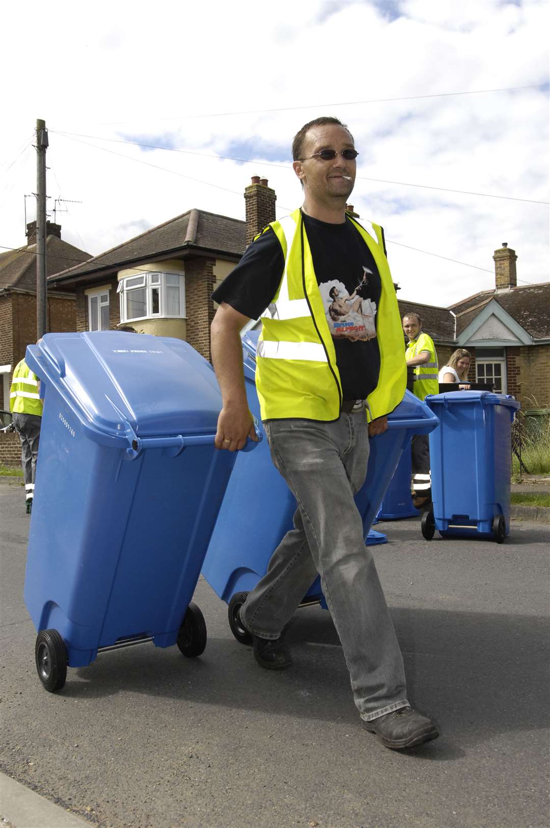 More than 120,000 stickers were placed on bins in Swale