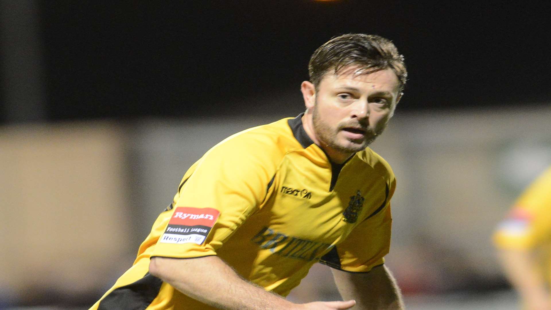 Maidstone United striker Frannie Collin Picture: Gary Browne