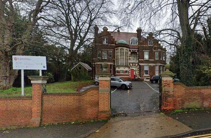 The former St John Fisher school building in Maidstone Road. Picture: Google Maps