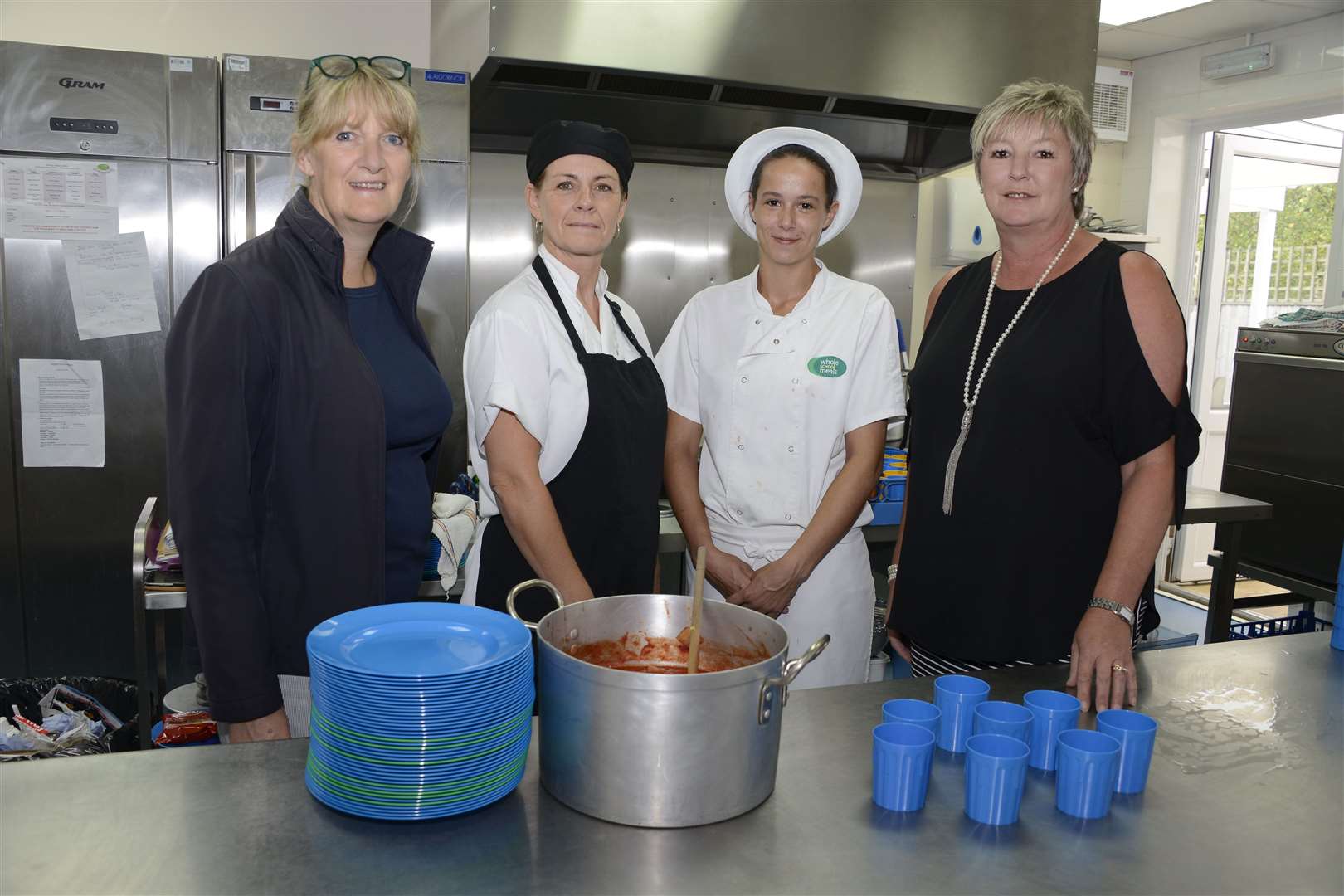 Once the kids have worked up an appetite staying active, Whole School Meals will be dishing up hot lunches