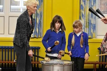 Shake, Rattle and Roll day for pupils of Minster Primary School