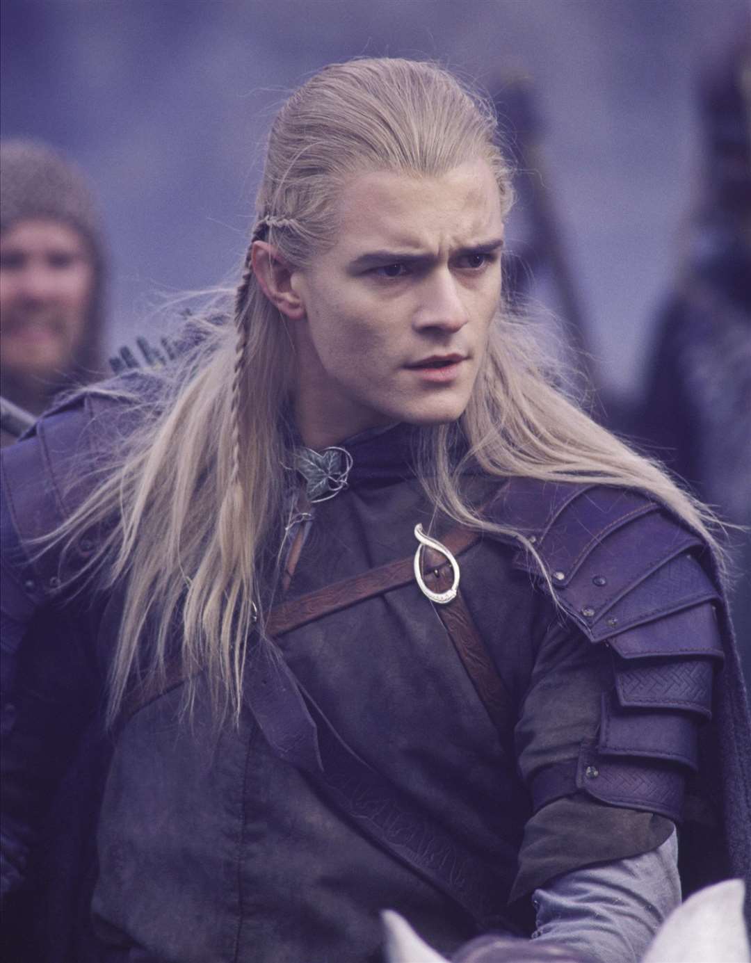 Orlando Bloom as Legolas in The Lord of the Rings: The Two Towers.