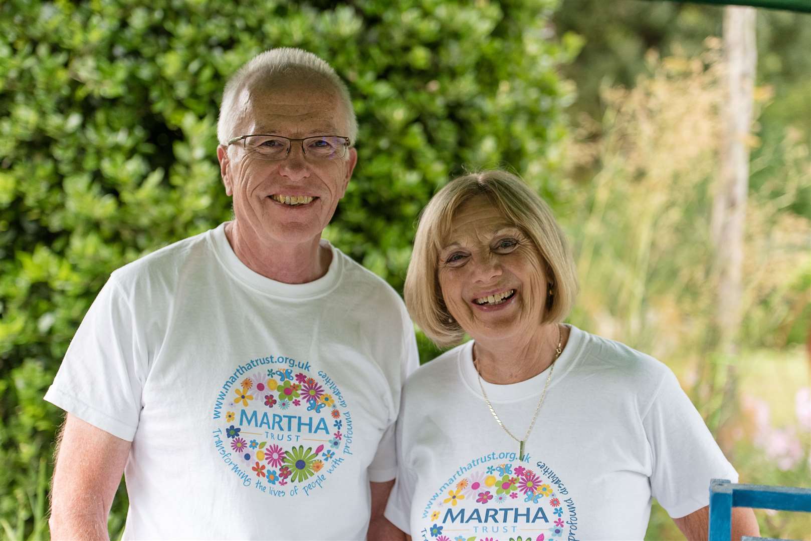 Martha Trust volunteers Andrew Craig with wife Sue