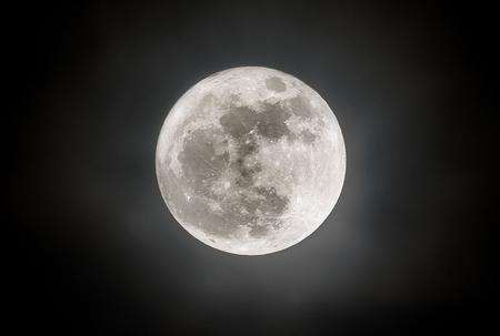 Photographer Chris Gilbert sent in a wonderful supermoon snap taken in his back garden.