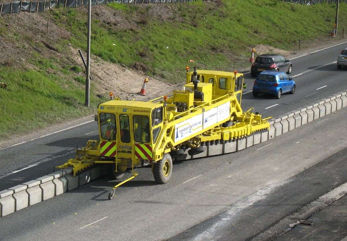 A moveable barrier is to be used for Operation Brock