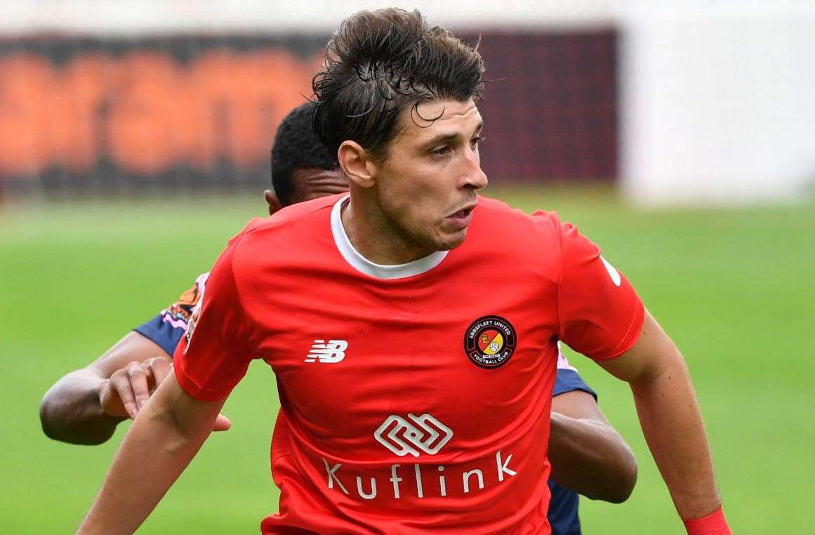 Adam Mekki - has joined Dorking Wanderers after leaving Ebbsfleet. Picture: Keith Gillard