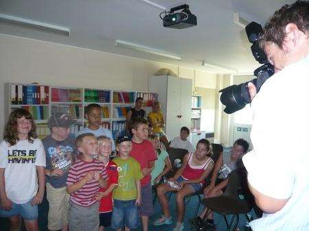 Youngsters at the Hotfoot playscheme