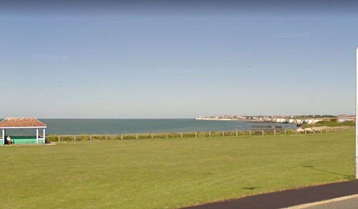 The incident happened near Grenham Bay, Birchington. Picture: Google Street View