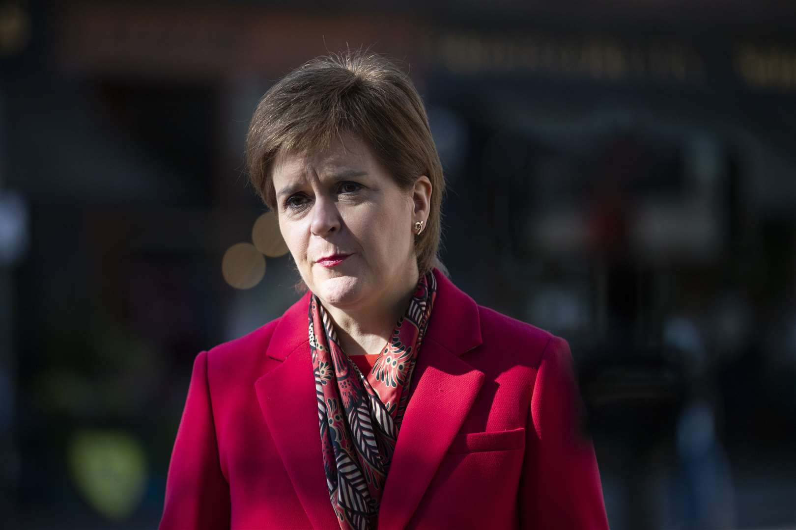 First Minister Nicola Sturgeon led tributes to the Duke of Edinburgh at Holyrood. (Jane Barlow/PA)