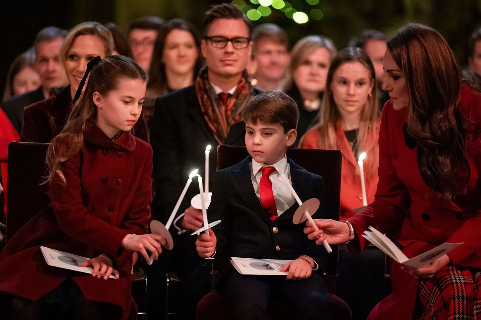 Princess Charlotte (left) turns 10 in May (Aaron Chown/PA)