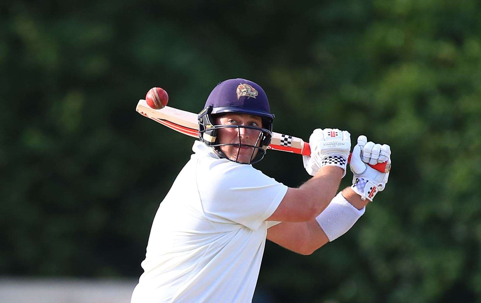 Canterbury 1sts’ captain Jarryd Taig - says his team-mates are looking forward to their season run-in during their Kent League Premier Division survival push. Picture: Gary Restall