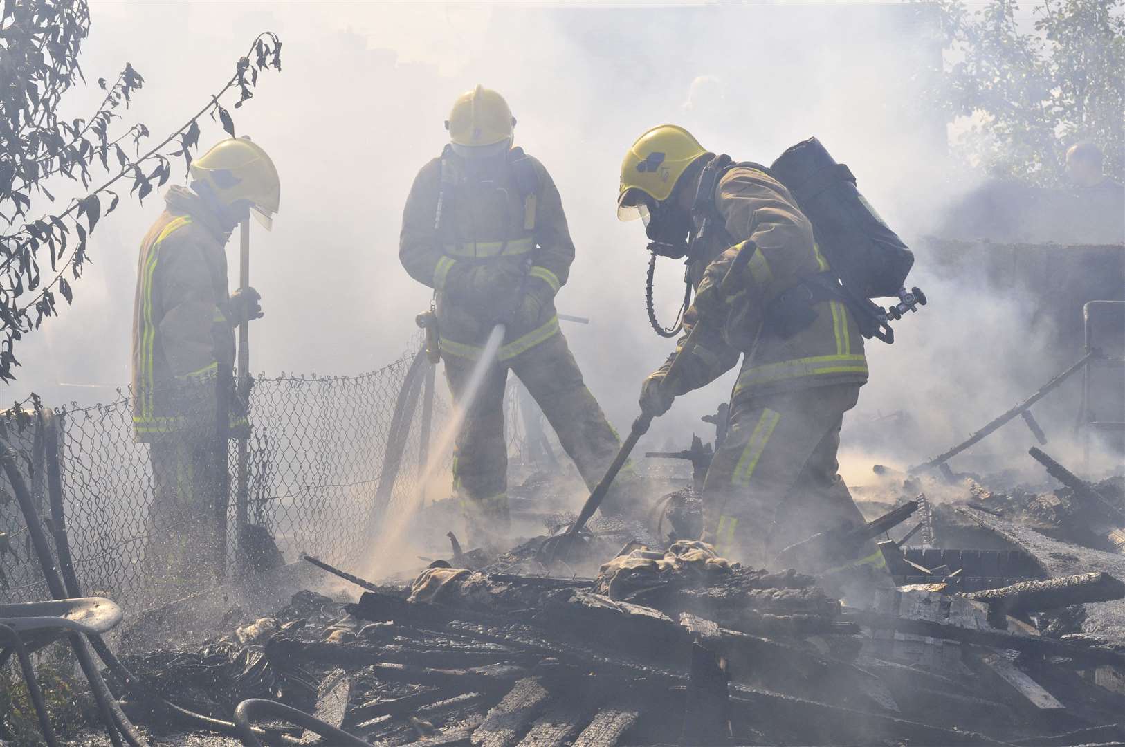 46 Kent Fire and Rescue staff members in quarantine after firefighters ...