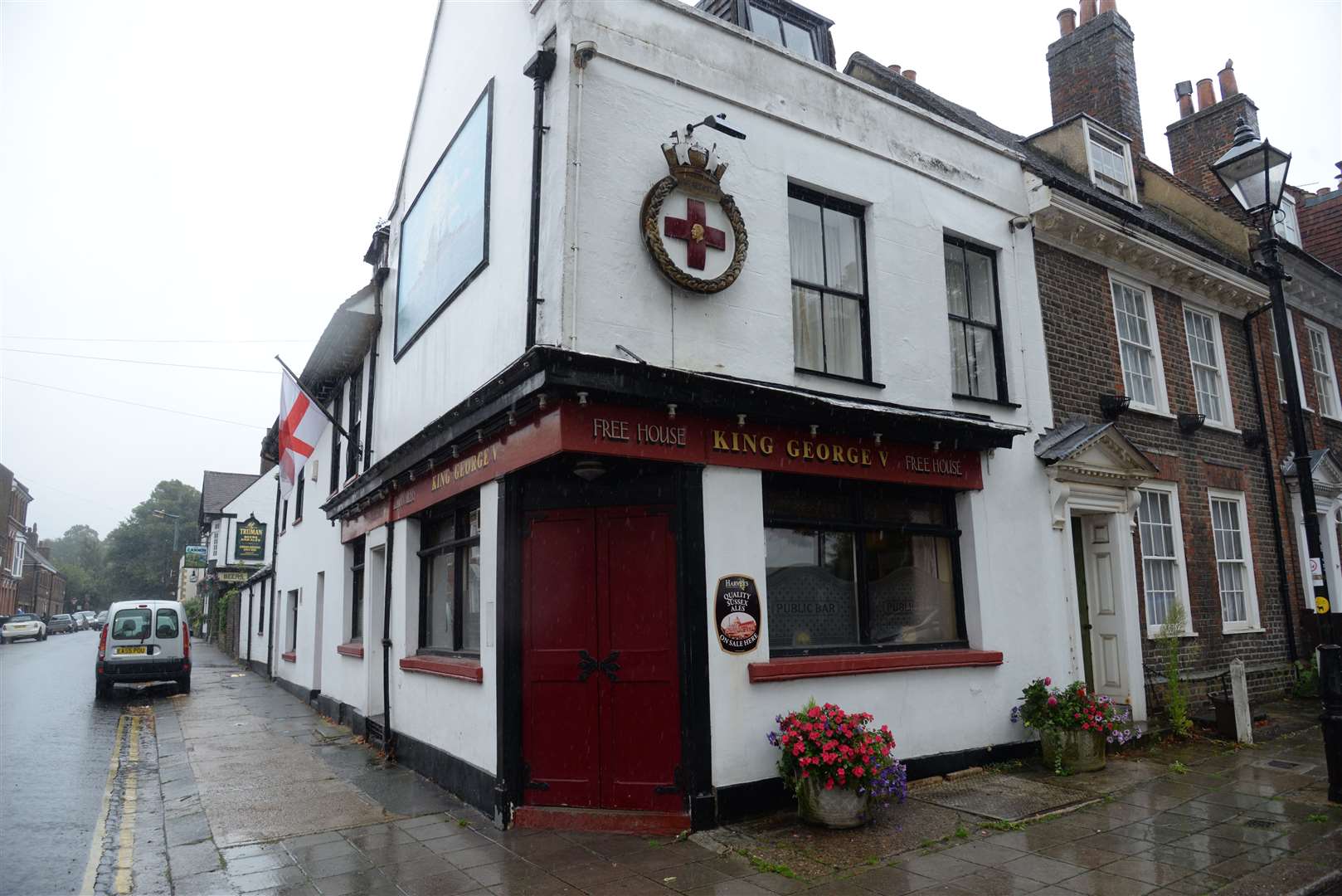 The King George V public house, Brompton. Picture: Chris Davey.