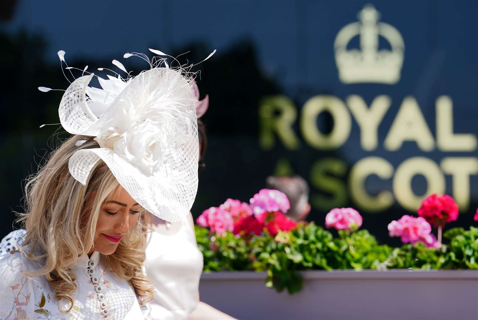 Racegoers arriving ahead of day one of Royal Ascot (David Davies/PA)