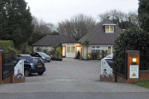 Entrance to the BodyWell Group clinic in Blean