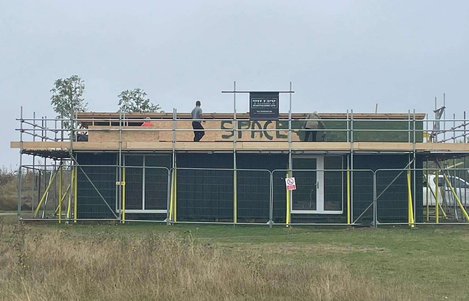 Contractors have recently been working on the roof. Picture: Swale council