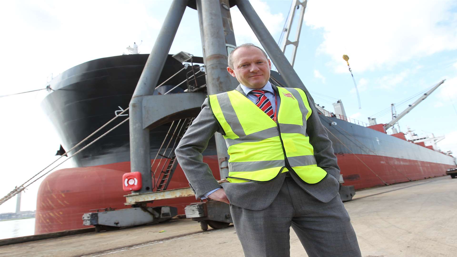 Miles Hearn is no longer port director of Sheerness Docks