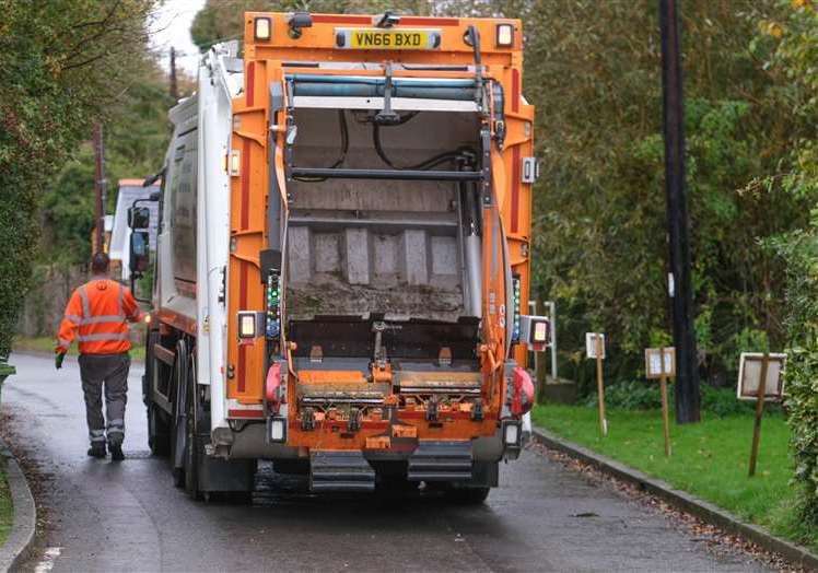 There is a lot of waste leftover during the festive period. Stock picture