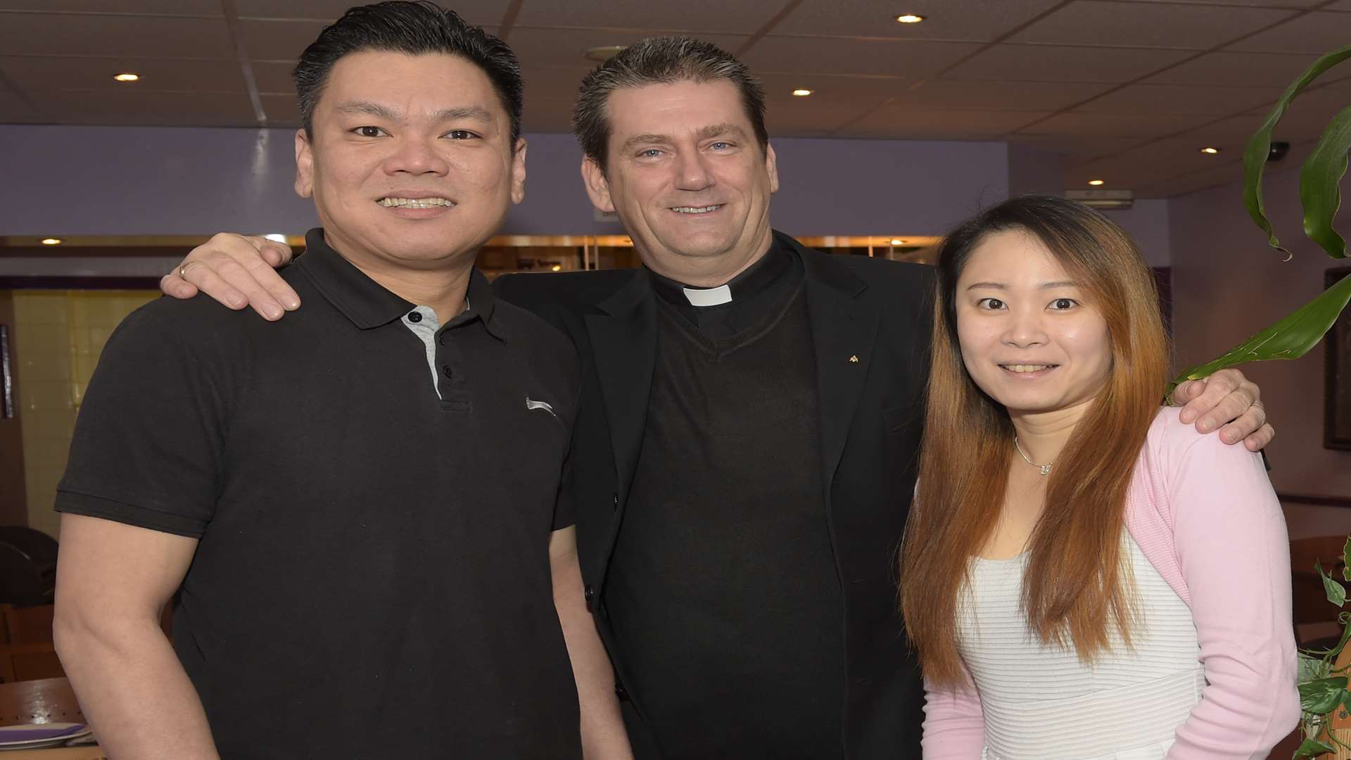 Alan Choon, John Taylor and Angeline Koay