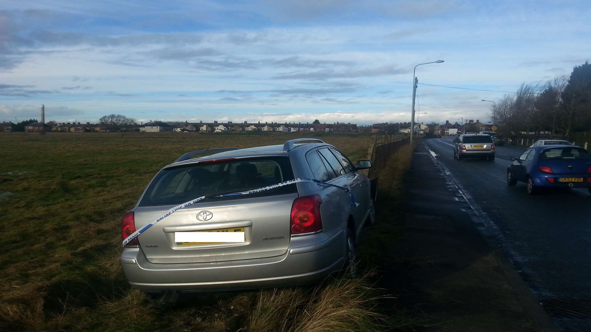 The car in Halfway Road, Halfway