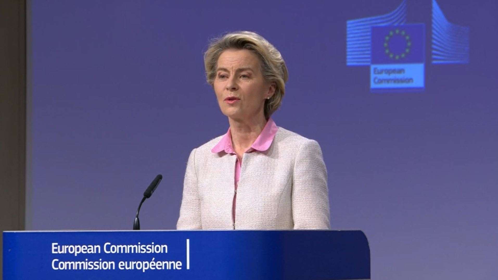 European Commission president Ursula von der Leyen (PA)