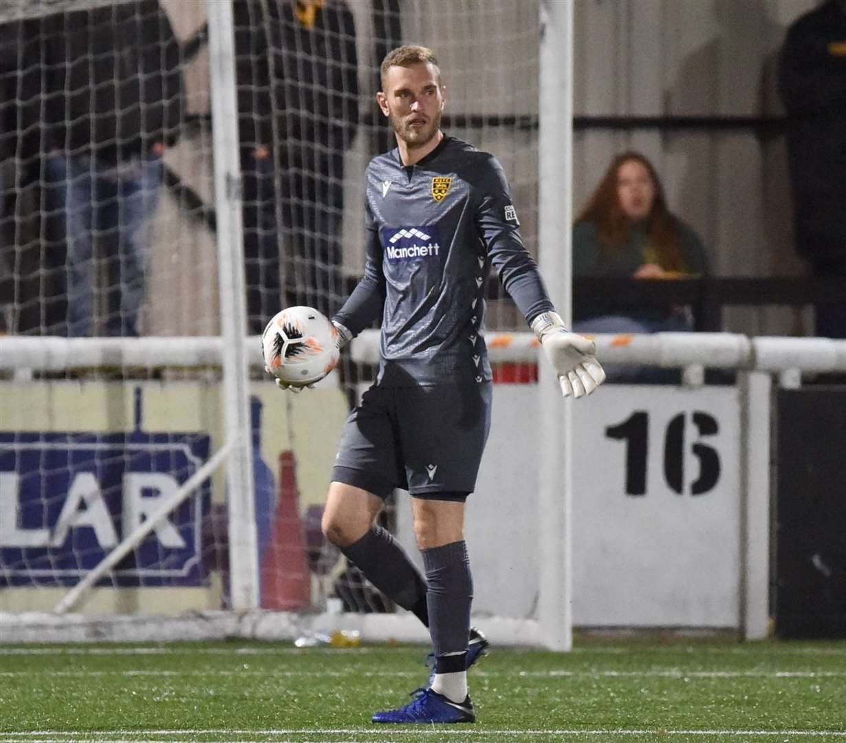 Maidstone United goalkeeper Ryan Sandford. Picture: Steve Terrell