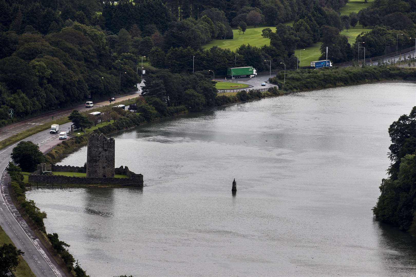 The proposal to bridge the Narrow Water in 1975 was considered too expensive (Liam McBurney/PA)