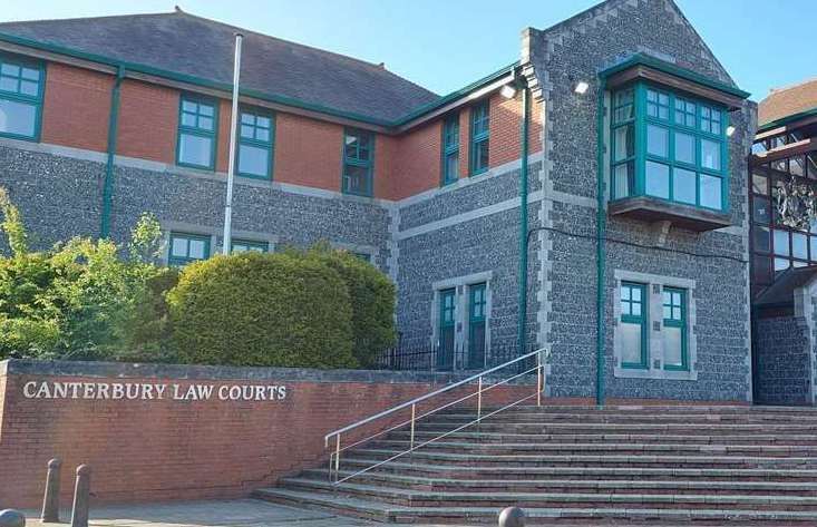 There are 894 cases waiting to heard in Canterbury Crown Court