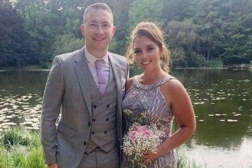 Rebecca Daniels and fiance Jamie Hart are unsure whether to cancel their big day altogether