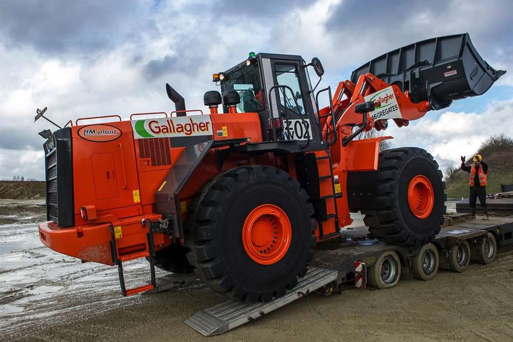 Gallagher Group has invested £5m in new vehicles for its Hermitage Quarry site in Aylesford