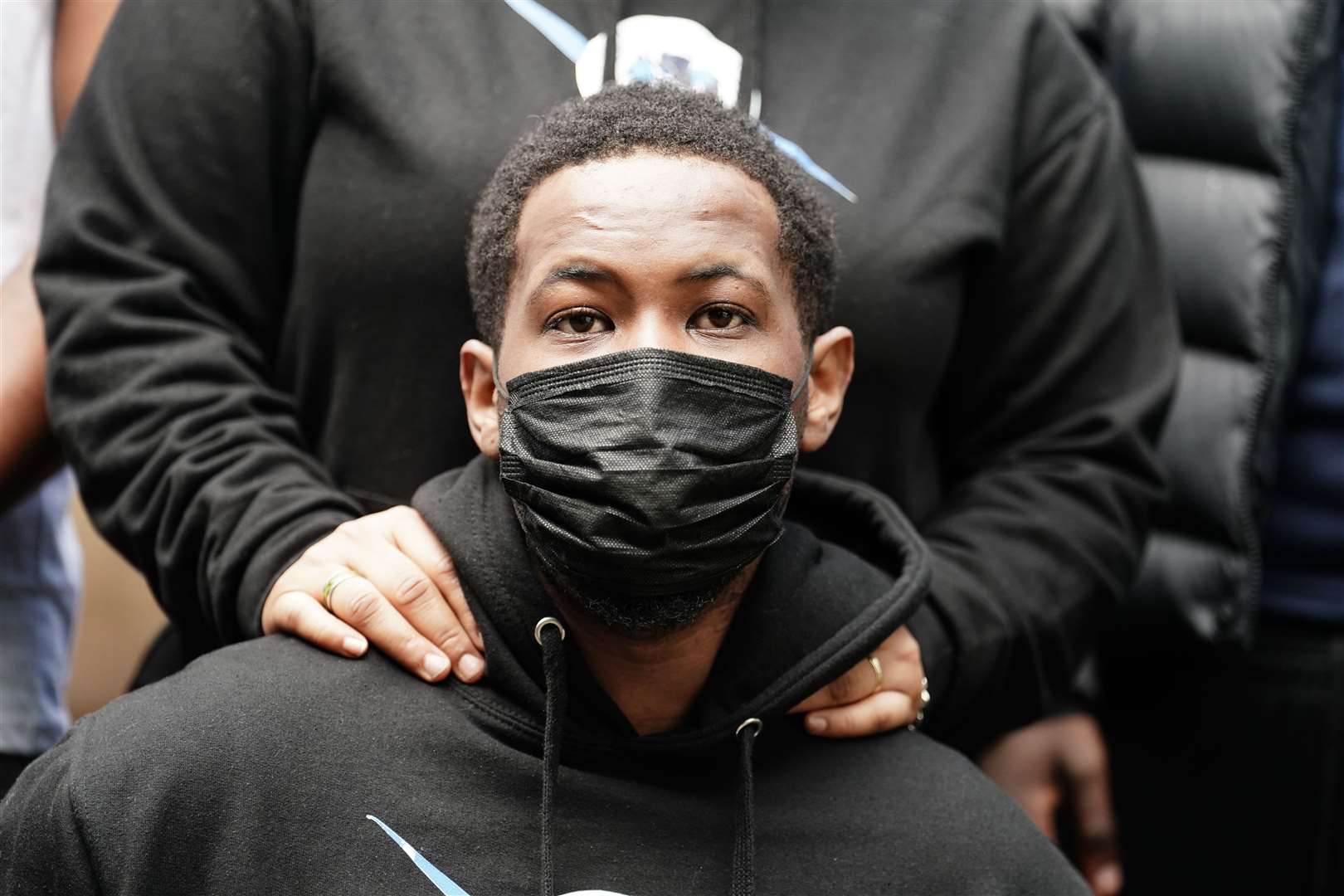 Jordan Walker-Brown outside Southwark Crown Court (Jordan Pettitt/PA)