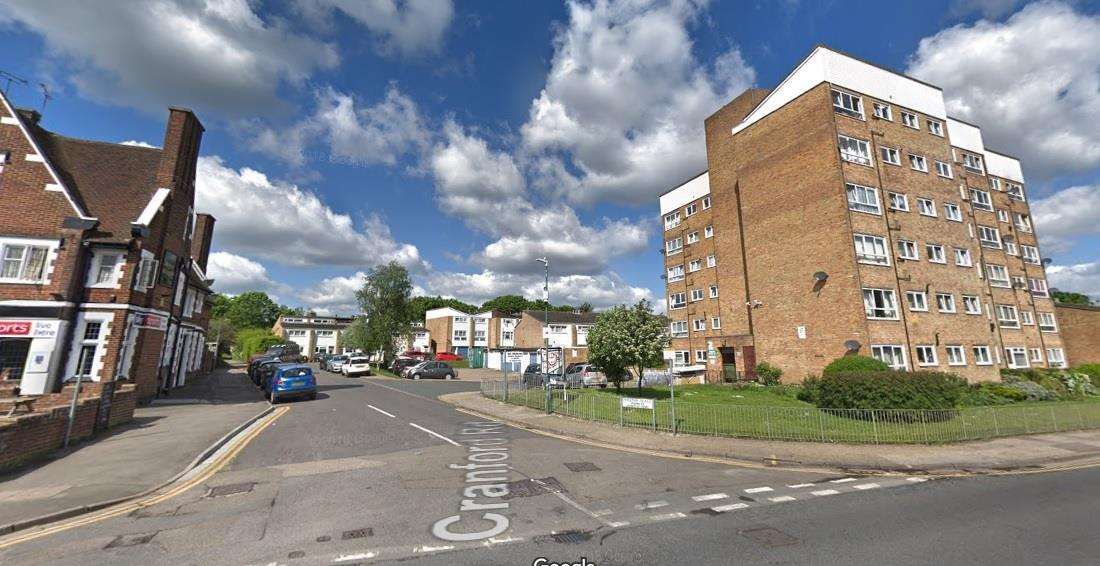 A bearded man is thought to have carried out an armed robbery in Phoenix Place, Dartford. Picture: Google Street View