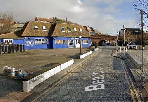 Beach Street, Folkestone. Photo: Google Maps