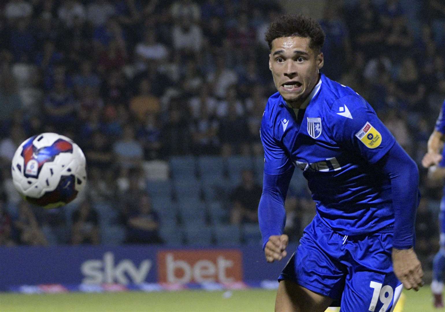 Lewis Walker was on the scoresheet for Gillingham against Brighton