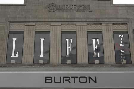 The Life nightclub is in High Street, Sittingbourne