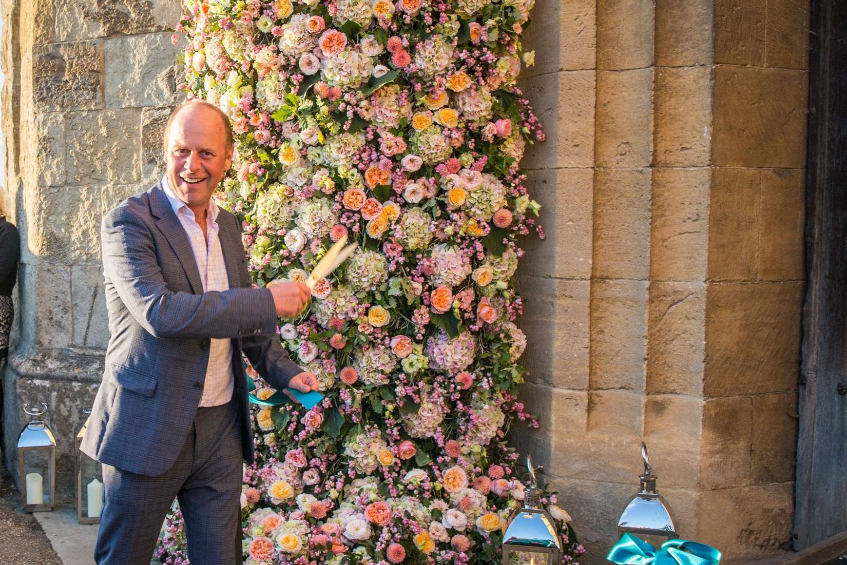Gardener and TV personality Joe Swift has been appearing at the festival over the week. Picture: www.matthewwalkerphotography.com