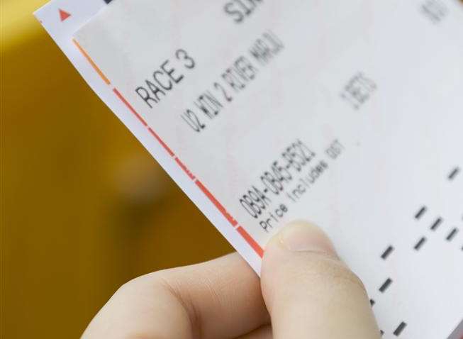 A betting slip. Copyright: Thinkstock Image Library