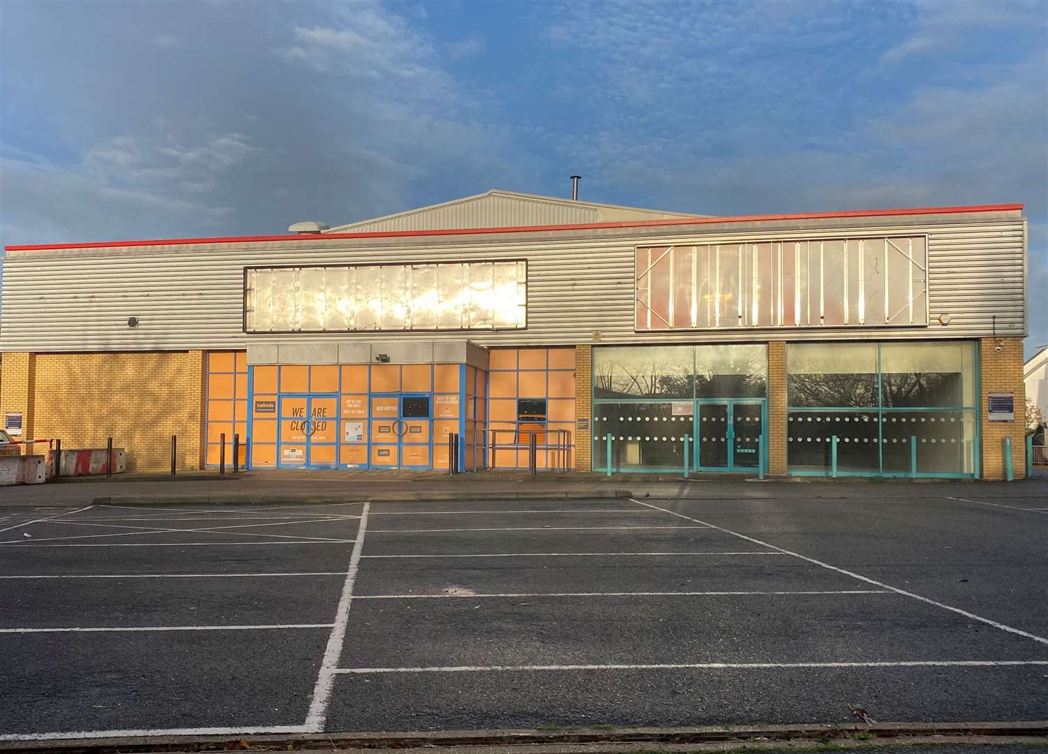 The former Carpetright in Granville Street – on the right – is now the home to Maison Dieu Vets. The former Halfords – on the left – is now a gym