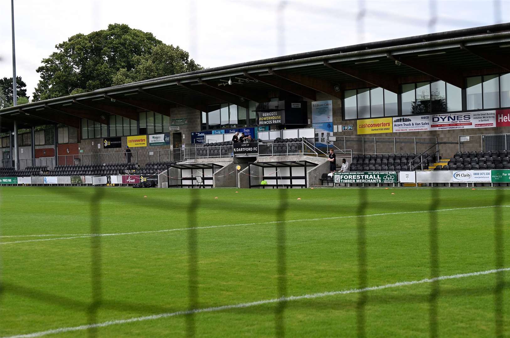 Princes Park, home of Dartford Football Club. Picture: Keith Gillard