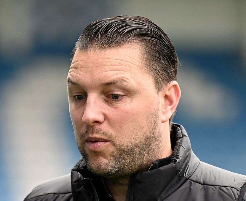 Gillingham manager Mark Bonner. Picture: Keith Gillard