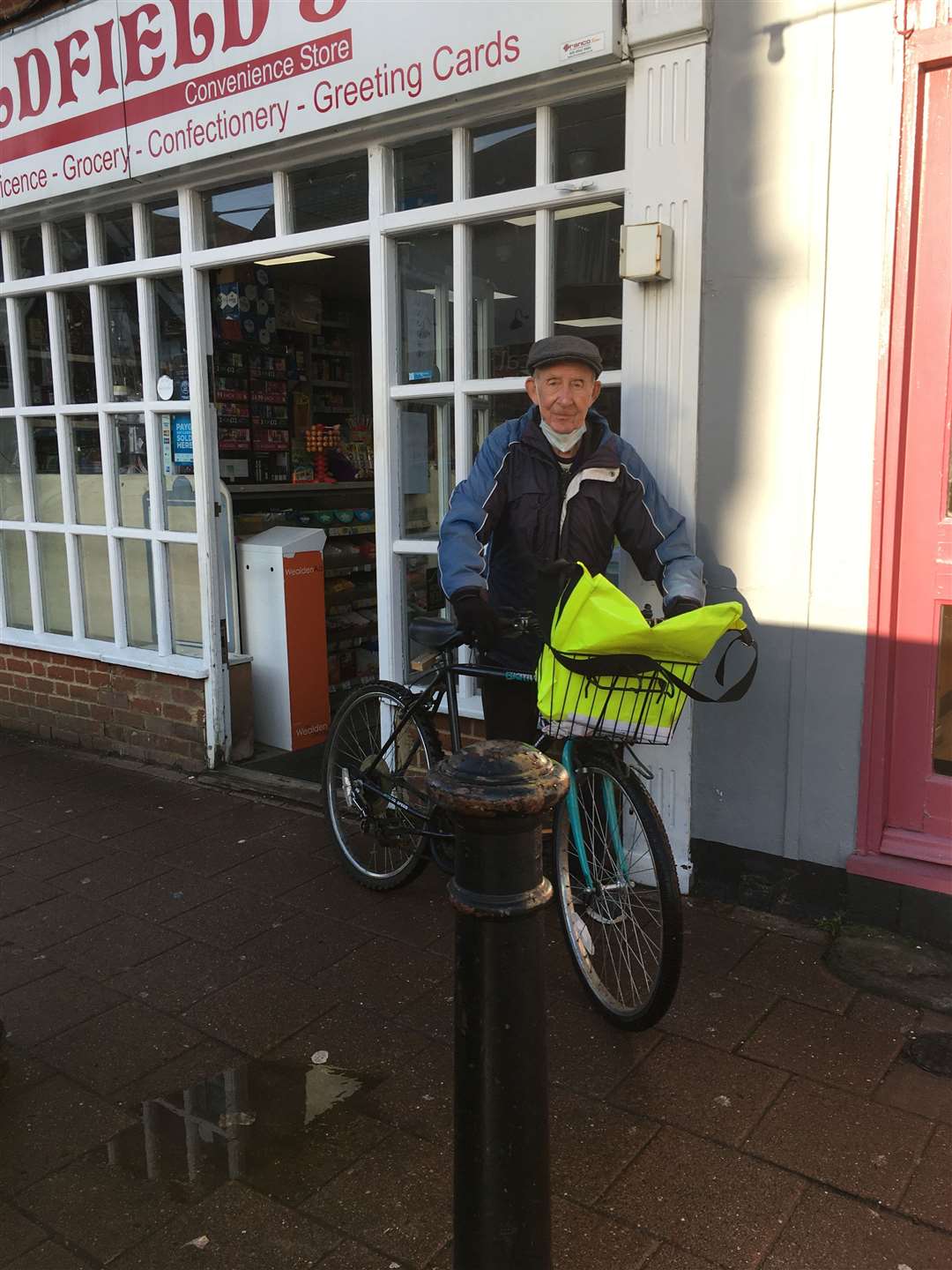 George Bailey ready to set off on his round