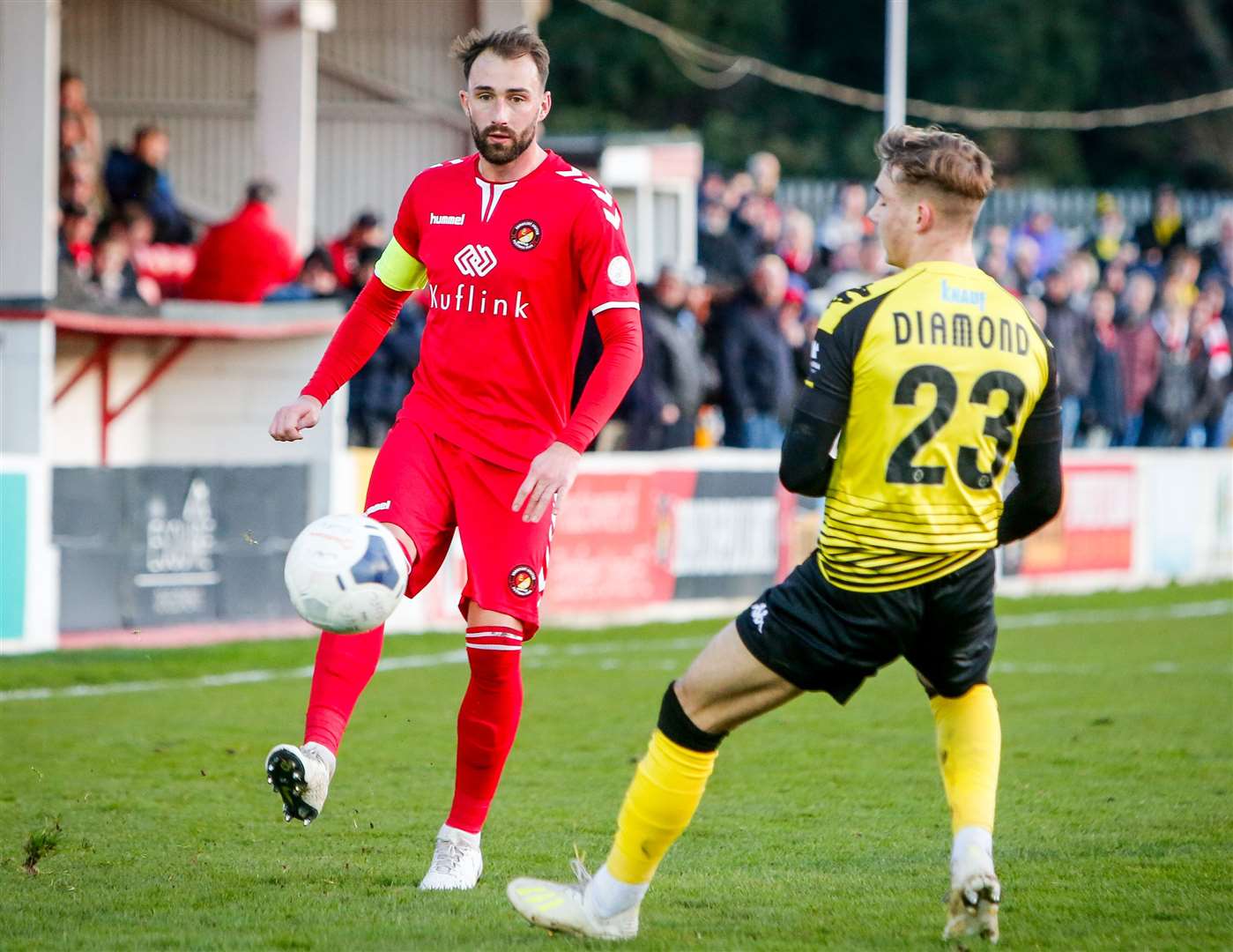 Josh Payne - has joined Ebbsfleet on a permanent basis. Picture: Matthew Walker