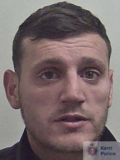 Gavin Prentice was locked up last month. Picture: Kent Police