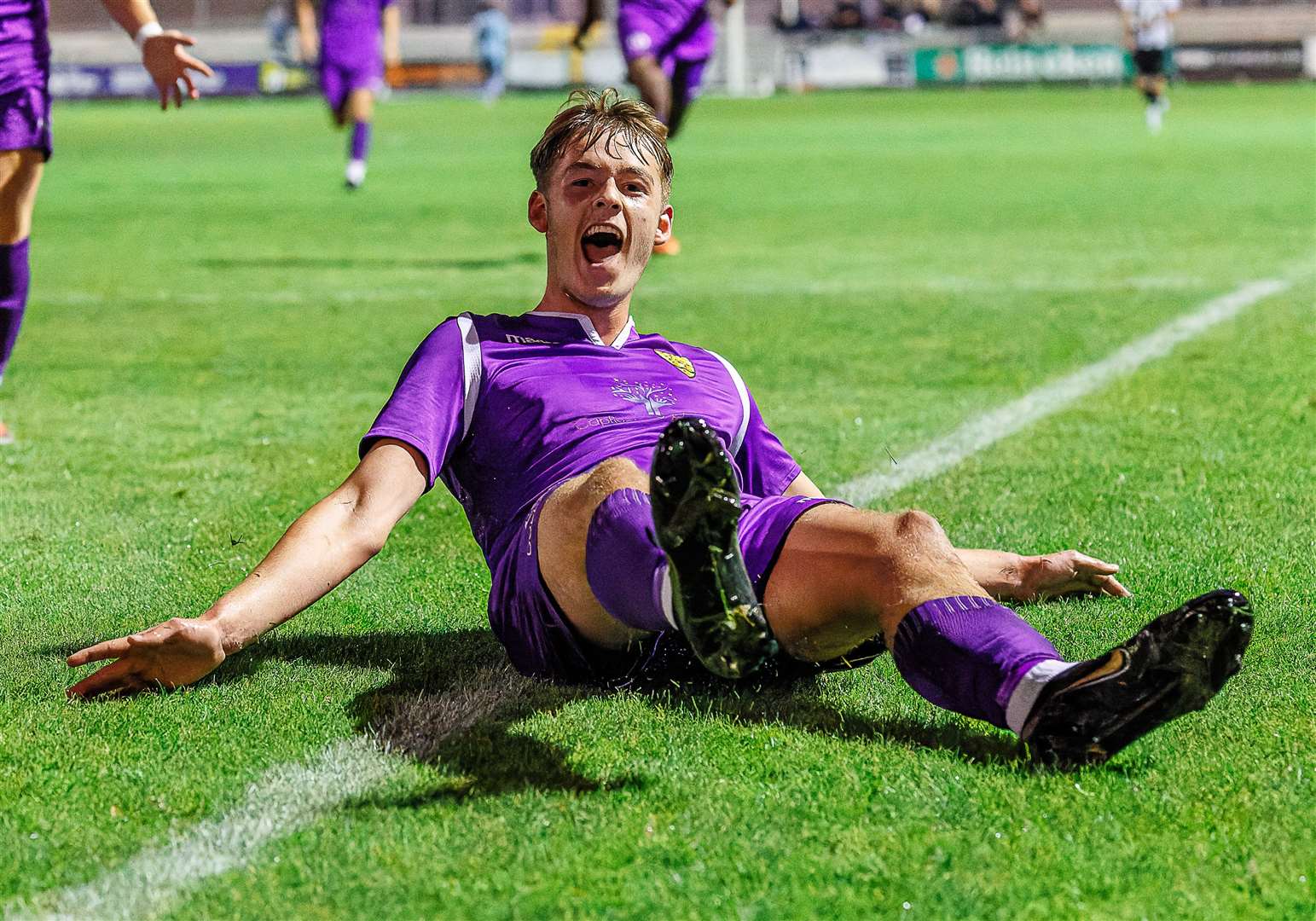 Josh Arnold was called up to first-team training after scoring twice in the 4-3 FA Youth Cup victory at Dartford Picture: Helen Cooper