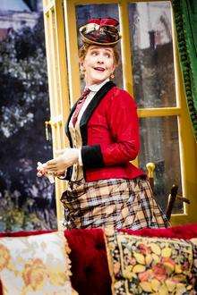 Patricia Hodge in Dandy Dick. Picture: Robert Workman