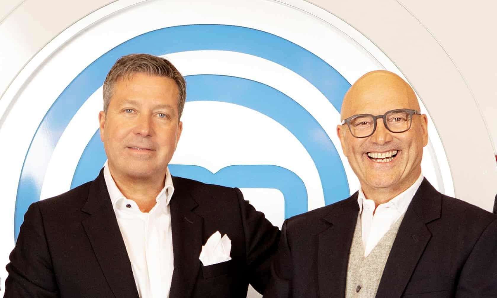 MasterChef judges John Torode and Gregg Wallace. Picture: BBC/Shine