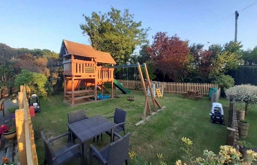 The Sittingbourne pub also has a children's play area outside. Picture: The Beauty of Bath