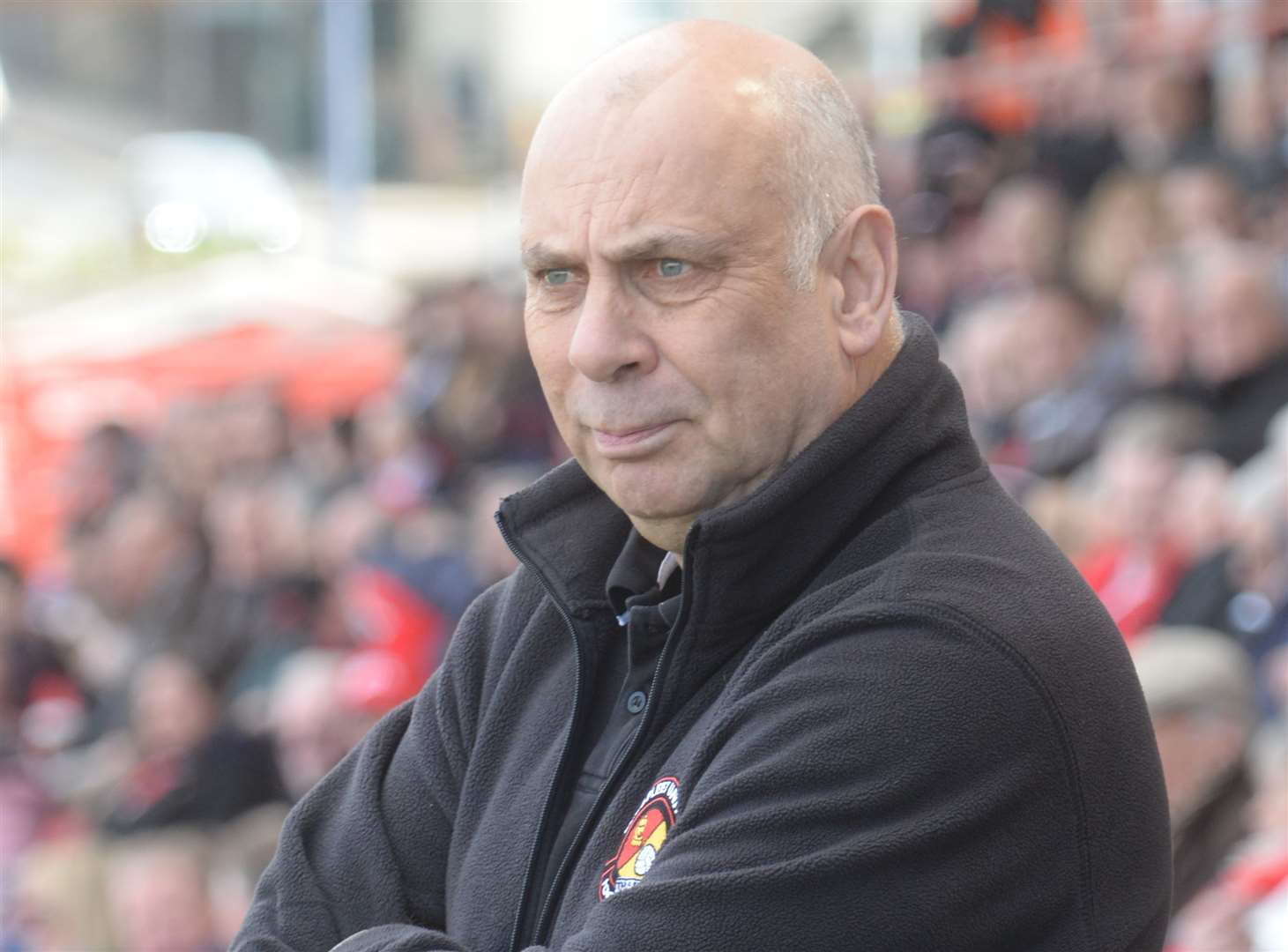 Ebbsfleet manager Garry Hill. Picture: Chris Davey