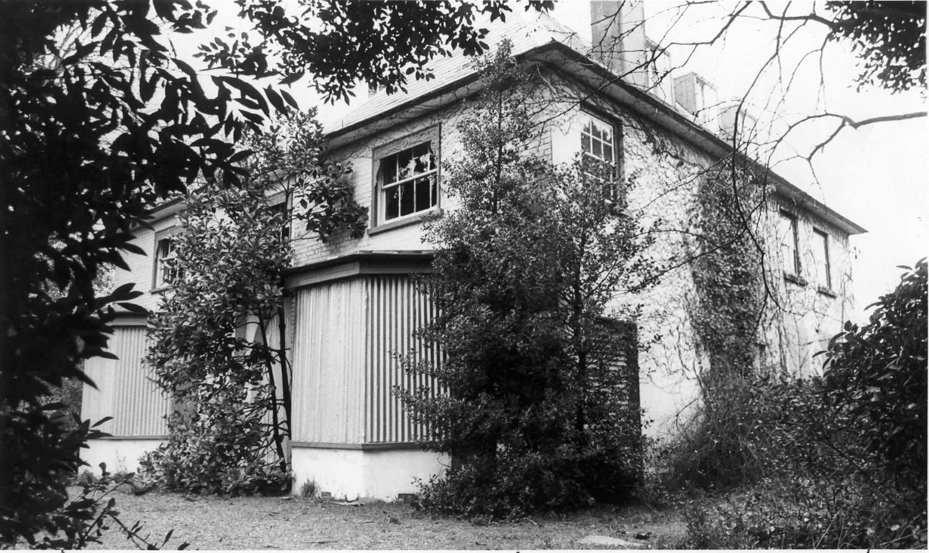 In this picture from 1980, Macklands House in Lower Rainham, which once belonged to Sir John Hawkins