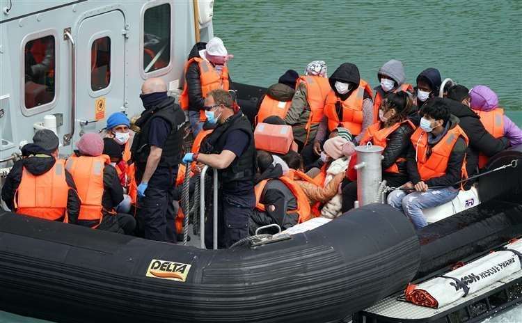 More than 40,000 people have made the crossing to the UK so far this year. Picture: Gareth Fuller/PA